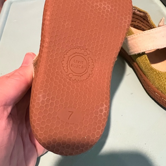 Livie & Luca Green Canvas Shoes - Picture 4 of 4